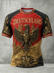 Herren-Fußballkurzarm-T-Shirt aus Deutschland