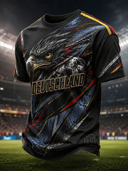 Herren-Fußballkurzarmshirt aus Deutschland