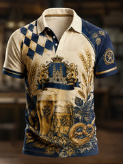 Herren-Graphic-Shirt im Vintage-Oktoberfest-Stil