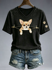 Frauen schöne Chihuahua T-Shirt