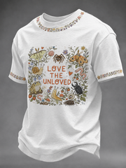 T-Shirt männer lieben die ungeliebten kurzen ärmel