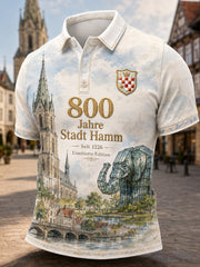 Herren-T-Shirt mit kurzen Ärmeln – Städte Deutschlands