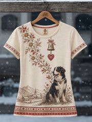 T-Shirt mit Kunstdruck zur österreichischen Frauenkultur
