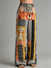 Damen-Tier-Kunst-Druck-Hose