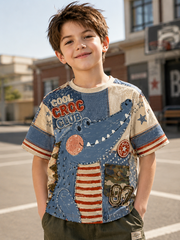 Children's Animals Short Sleeve T-Shirt