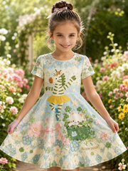 Children's Animals Casual Dress