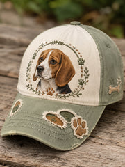 Unisex Tier Hund Kulturelle Elemente Künstlerische Druck Casual Hut