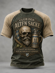 Herren-Oktoberfest-München-Lustiges T-Shirt mit Bierliebhaber-Slogan