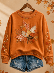 Damen-Herbst-Pullover in normaler Passform