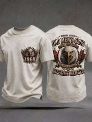 Herren-T-Shirts des „Born Loud Old Man’s Club“