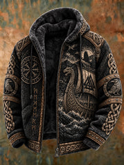 Herren-Viking-Flanellmantel