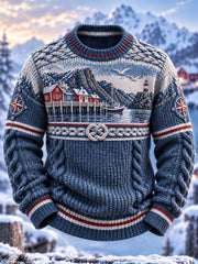 Sweatshirt am wochen ende der nordischen Küste