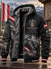Kapuzenpullover mit grafischem Print zur Feier des Nationalfeiertags der Männer