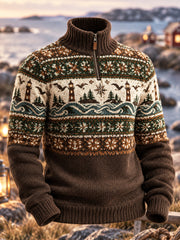 Klassischer Pullover an der Nordküste der Männer