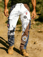 Herrenhose mit österreichischem Schneberg-Blumenmuster