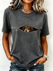 Frauen reizendes Cavalier King Charles Spaniel T-Shirt