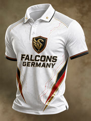 Herren-T-Shirt Deutschland Falcons mit kurzen Ärmeln