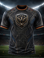 Herren-Fußballkurzarmshirt aus Deutschland