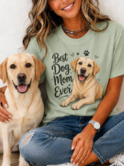 Damen lustige beste Hunde mutter, die jemals ein Geschenk für Haustier liebhaber gedruckt hat