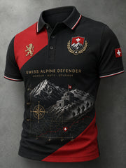 Kurzarm-Polos hirt für Männer mit Militärs til