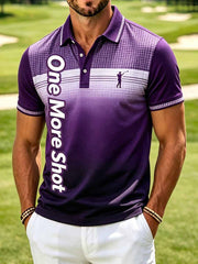 Herrenmode Business-Stil bedrucktes Poloshirt