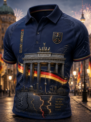 Männer Tag der deutschen Einheit Polo-Shirt