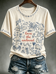 Frauen lieben das ungeliebte Kurzarm-T-Shirt
