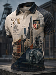 Herren-T-Shirt mit kurzen Ärmeln – Städte Deutschlands