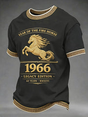 T-Shirt für Männer JAHR DES FEUER PFERDES
