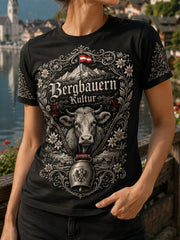T-Shirt mit Kunstdruck zur österreichischen Frauenkultur