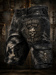 Männer sind zu alt für Ihre Bullshit-Print-Shorts