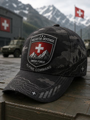 Herren-Mütze mit Tarnmuster im Militärstil