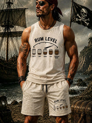Herren-2-teilige Sets „Rum Level“