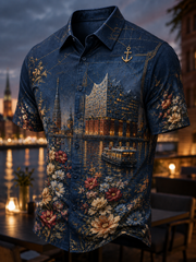 Herren-Art-Shirt aus Deutschland in Hamburg, kurzärmelig