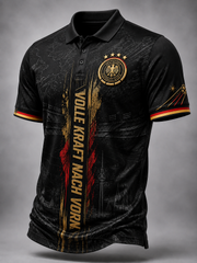 Herren-Fußballkurzarmshirt in deutscher Ausführung