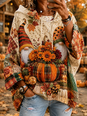 Damen-Hoodie mit kurzen Ärmeln für den Herbst