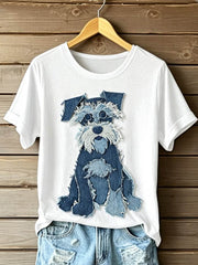 Damen-T-Shirt mit kurzen Ärmeln
