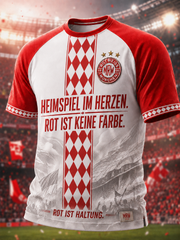 Herren-Fußball-T-Shirt mit kurzen Ärmeln