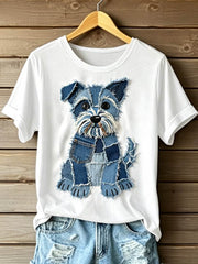 Damen-T-Shirt mit kurzen Ärmeln
