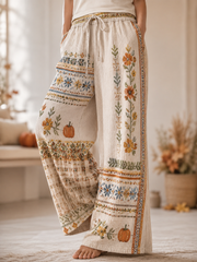 Bequeme, hochelastische Schlaghose für Damen im Herbst