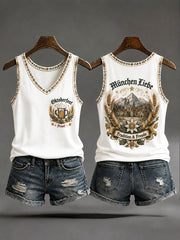 Women's Oktoberfest Casual Vests