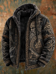 Herren-Viking-Flanellmantel