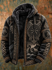 Herren-Viking-Flanellmantel