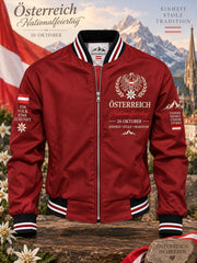 Herren-Jacke mit Gedenkdruck zum Nationalfeiertag