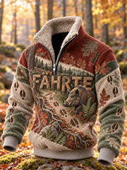 Herren-Sweatshirt im deutschen Jagdstil für die Saison