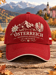 Gedenkdruck-Hut zum Nationalfeiertag der Männer